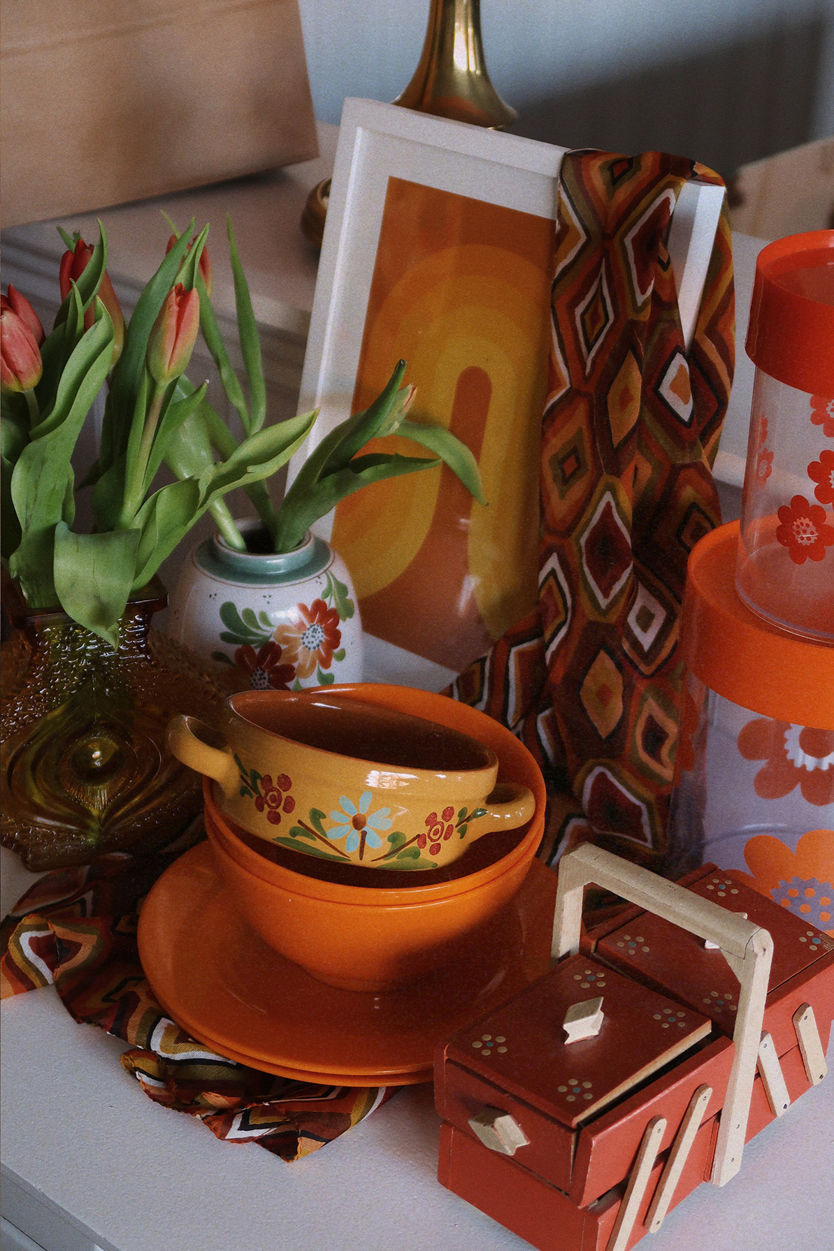 new in brass boho decor