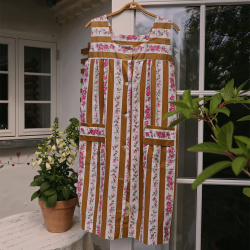 Adorable 70's Robe Vintage Dress | S
