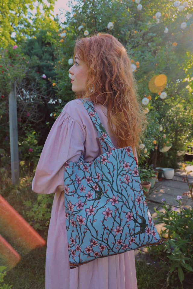 Cherry Blossom Tote Bag 