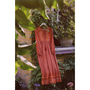 Autumn Air Marigold Boho Dress 