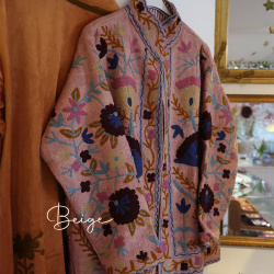 Autumn Flowers Cotton Jacket 