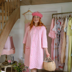 Barbie Pink Vintage Robe | S