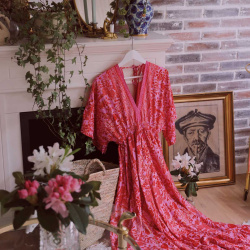 Blomea Pink Floral Onepiece 