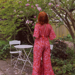 Blomea Pink Floral Onepiece 