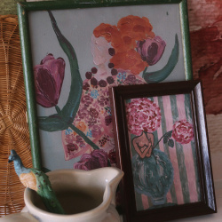 Blossom Spring &amp; Flowers On My Mind Posters In Frame