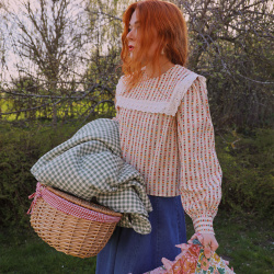 Blouse Colette Fleurie 