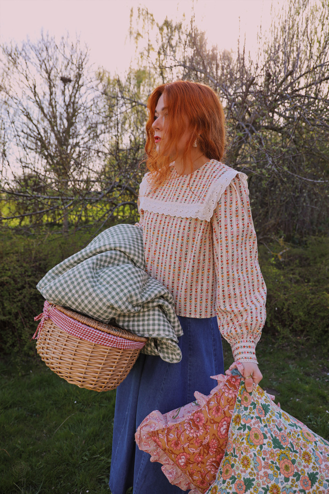 Blouse Colette Fleurie 