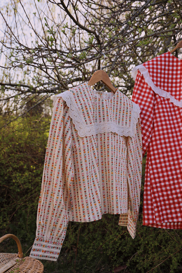 Blouse Colette Fleurie 