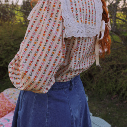 Blouse Colette Fleurie 