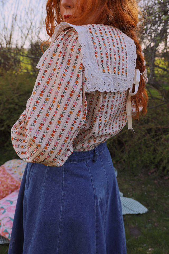 Blouse Colette Fleurie 