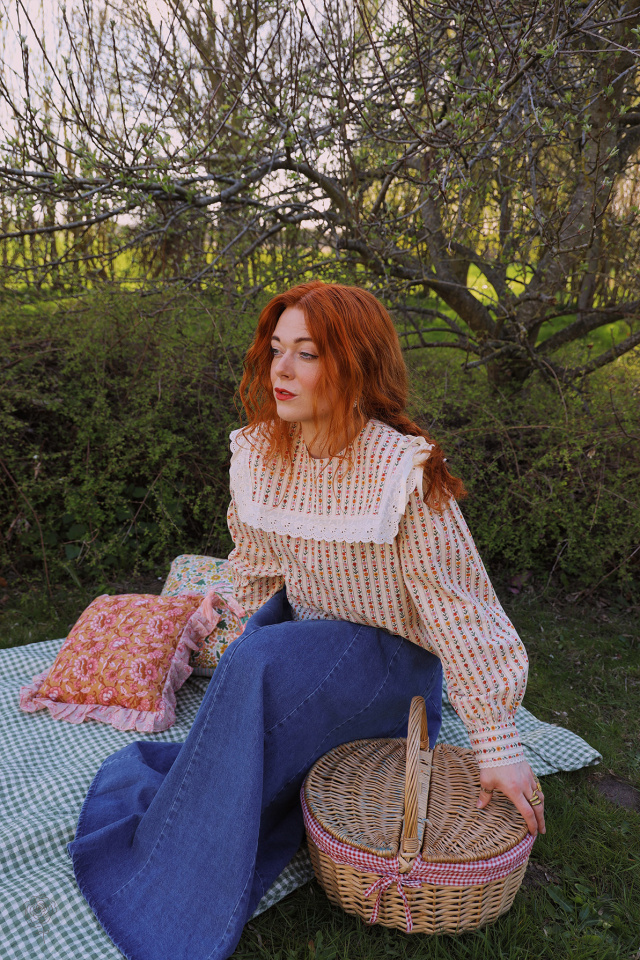 Blouse Colette Fleurie 