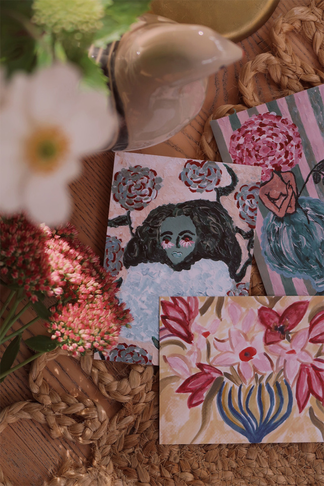 Postcards by Elise Buch 