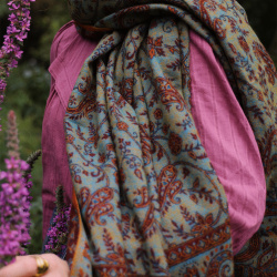 Cherish Cherry Scarf &amp; Blanket 