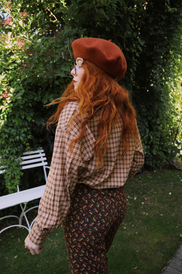 Chestnut Plaid Shirt 