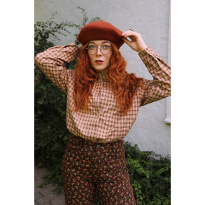 Chestnut Plaid Shirt 