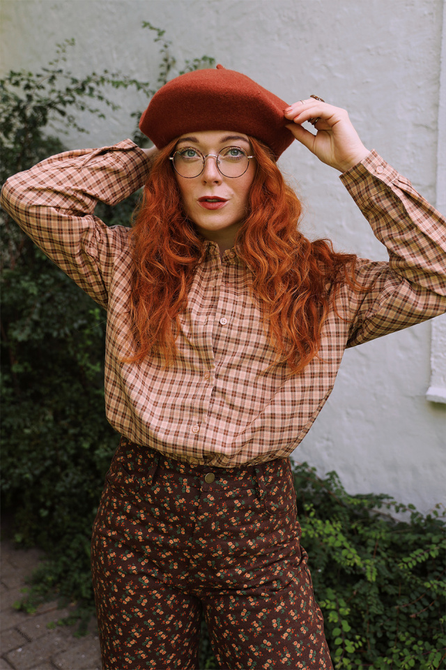 Chestnut Plaid Shirt 