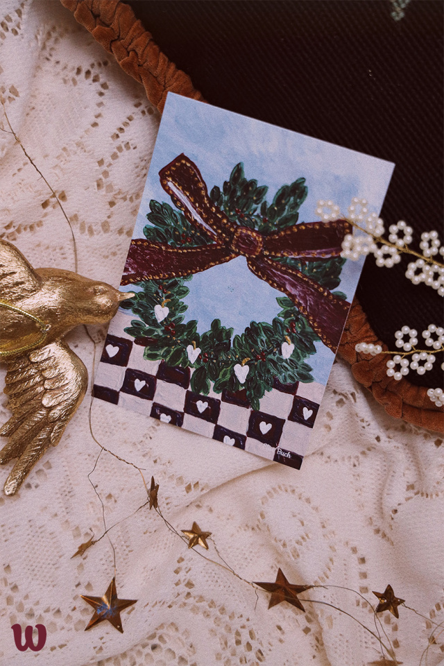 Christmas Postcard of 2024 | By Elise Buch
