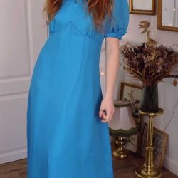 Cinderella Blue Vintage Dress | L