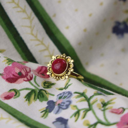 Cleorina Boho Brass Ring 