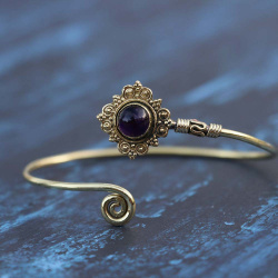 Damara Brass Bracelet - 5 Colours 