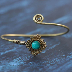 Damara Brass Bracelet - 5 Colours 