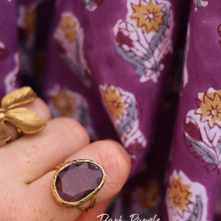 You're A Gem | Glass Ring 