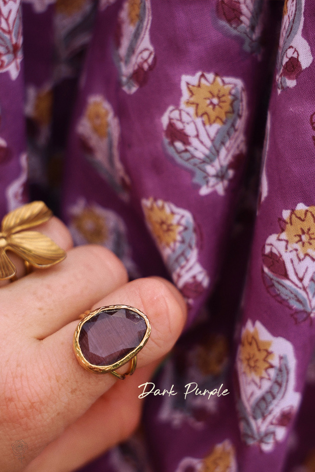You're A Gem | Glass Ring 