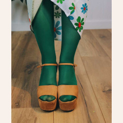 Earth Green Happy Tights 