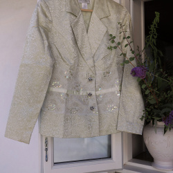 Light Green Elegant Vintage Jacket | S