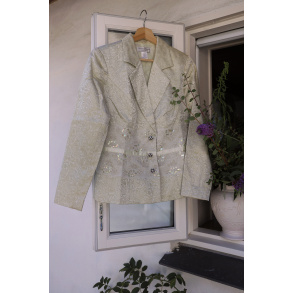 Light Green Elegant Vintage Jacket | S