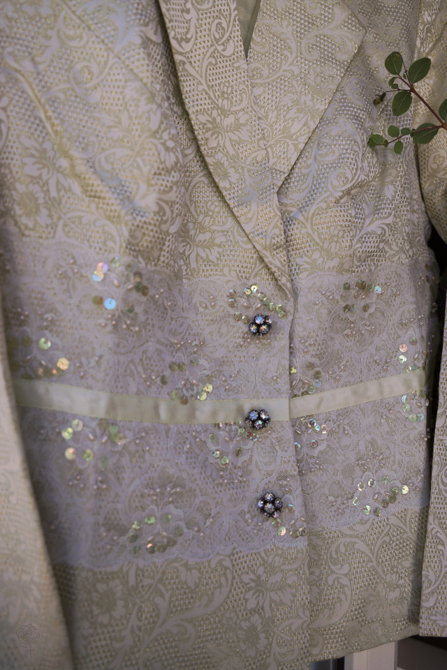 Light Green Elegant Vintage Jacket | S