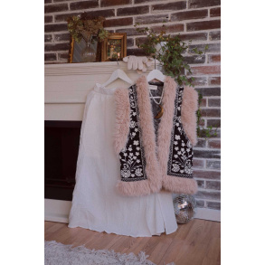 White Maxi Cotton Skirt 