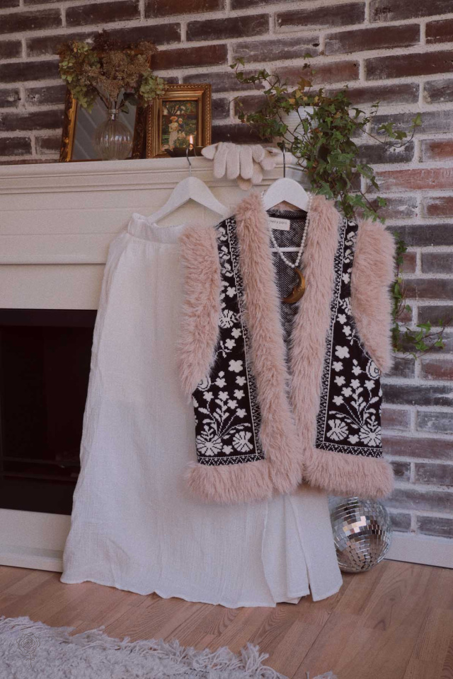 White Maxi Cotton Skirt 