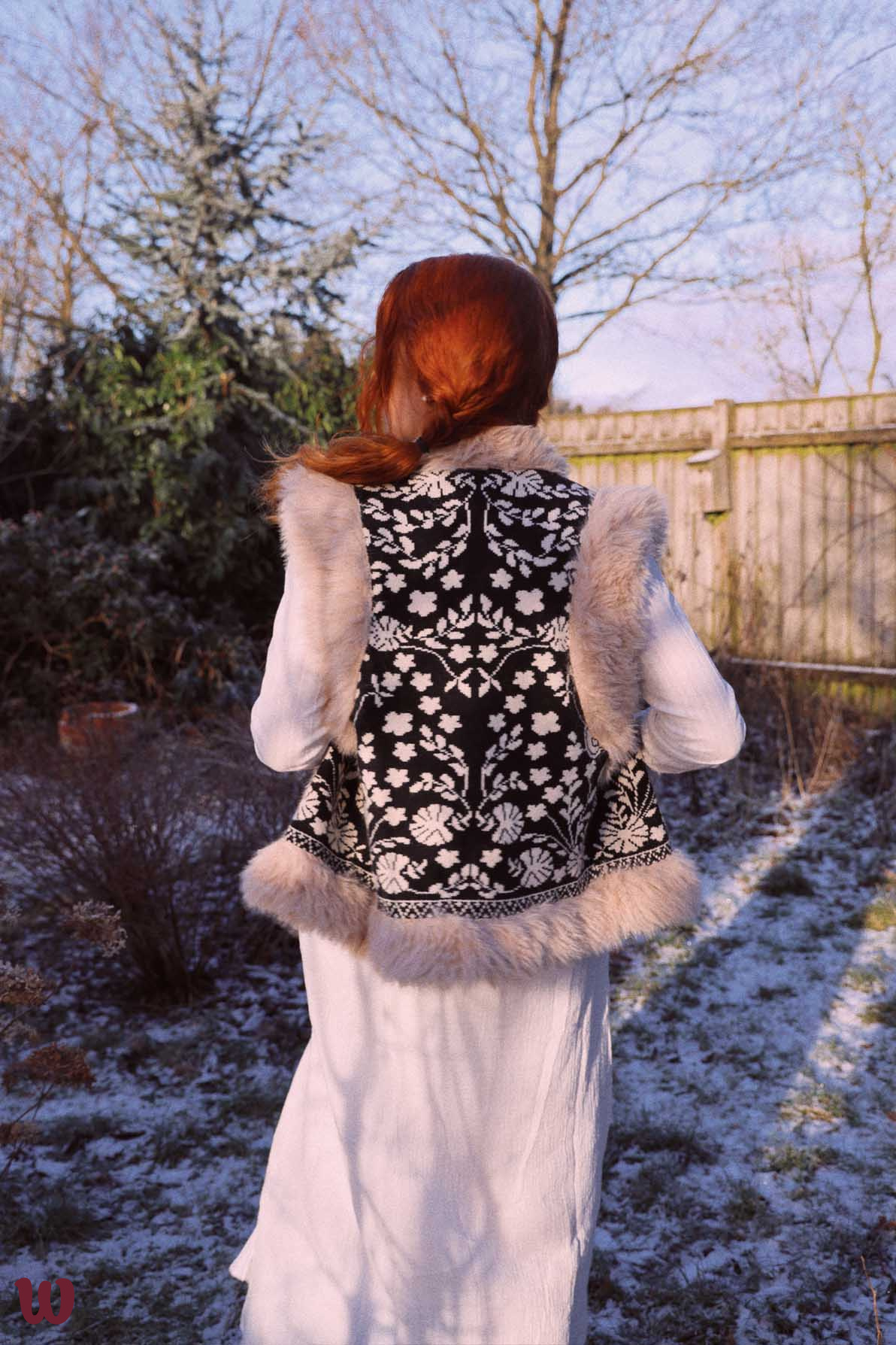 Styling a Faux Fur Vest for Winter - With Wonder and Whimsy