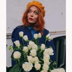 French Kiss Mustard Beret 