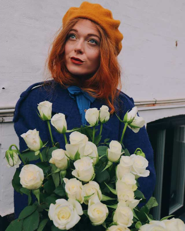 French Kiss Mustard Beret 