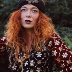 Leava Gold Leaf Headband 