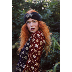 Leava Silver Diamond Headband 