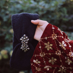 Leava Silver Diamond Headband 