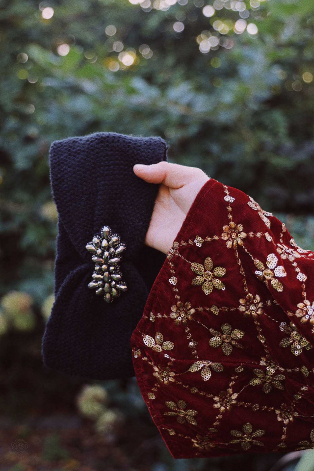 Leava Silver Diamond Headband 