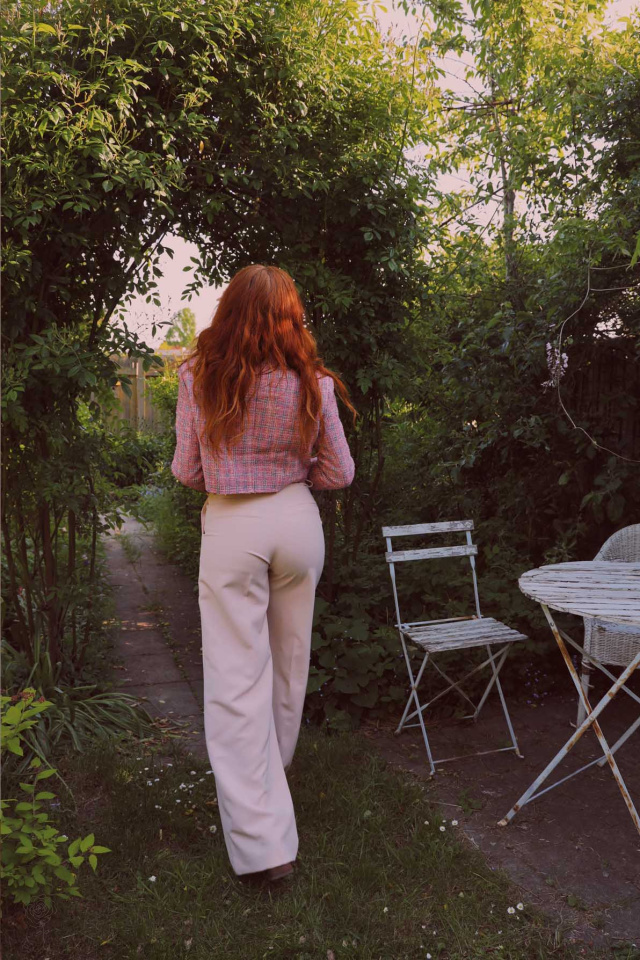 Classy Light Pink Clueless Trousers 