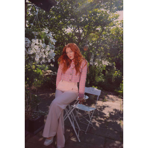 Classy Light Pink Clueless Trousers 