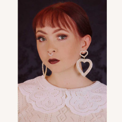 Love Actually Earrings | Silver &amp; Gold