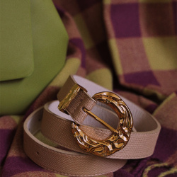 Luna Light Brown Belt