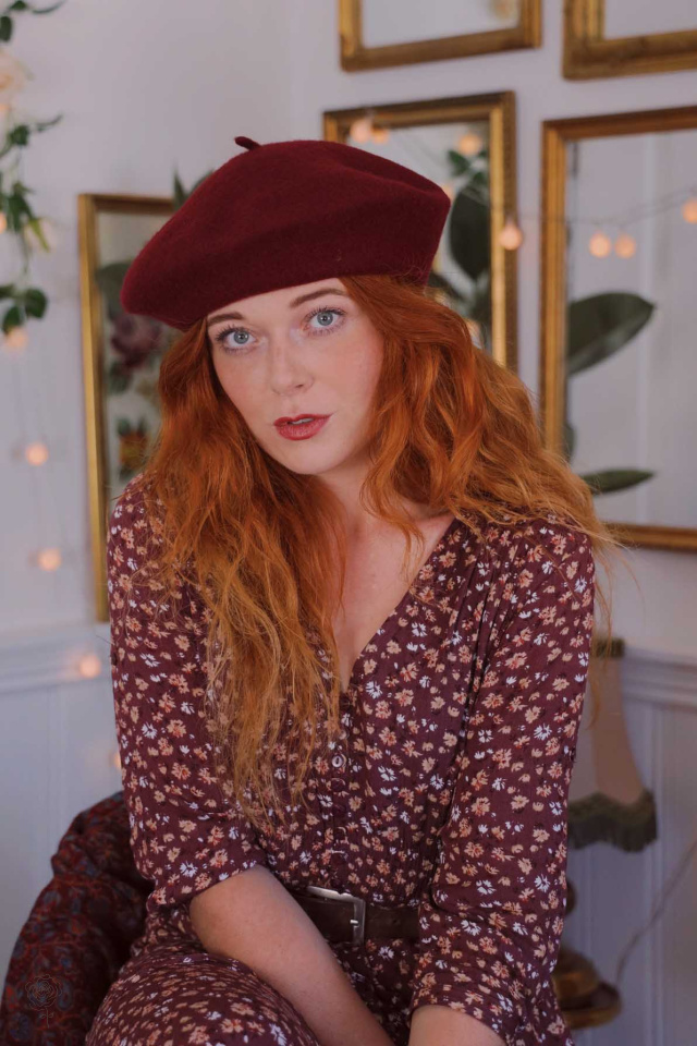 Midnight Kisses Beret 