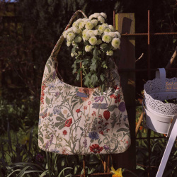 Morning Garden Hobo Bag