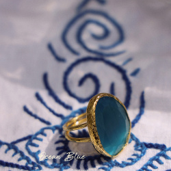 You're A Gem | Glass Ring 