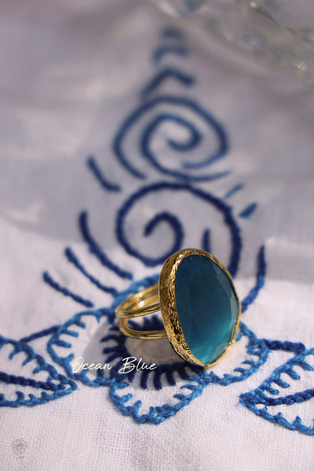 You're A Gem | Glass Ring 