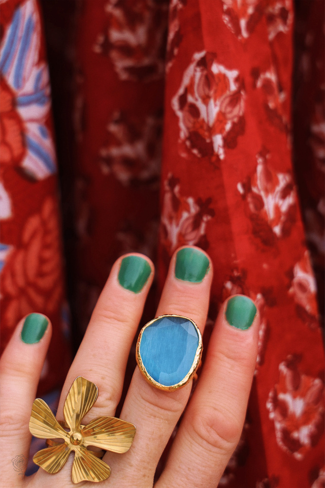 You're A Gem | Glass Ring 