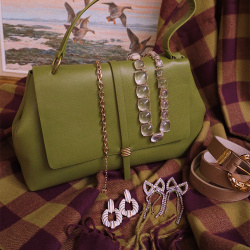 Clear Stones Waist Belt 